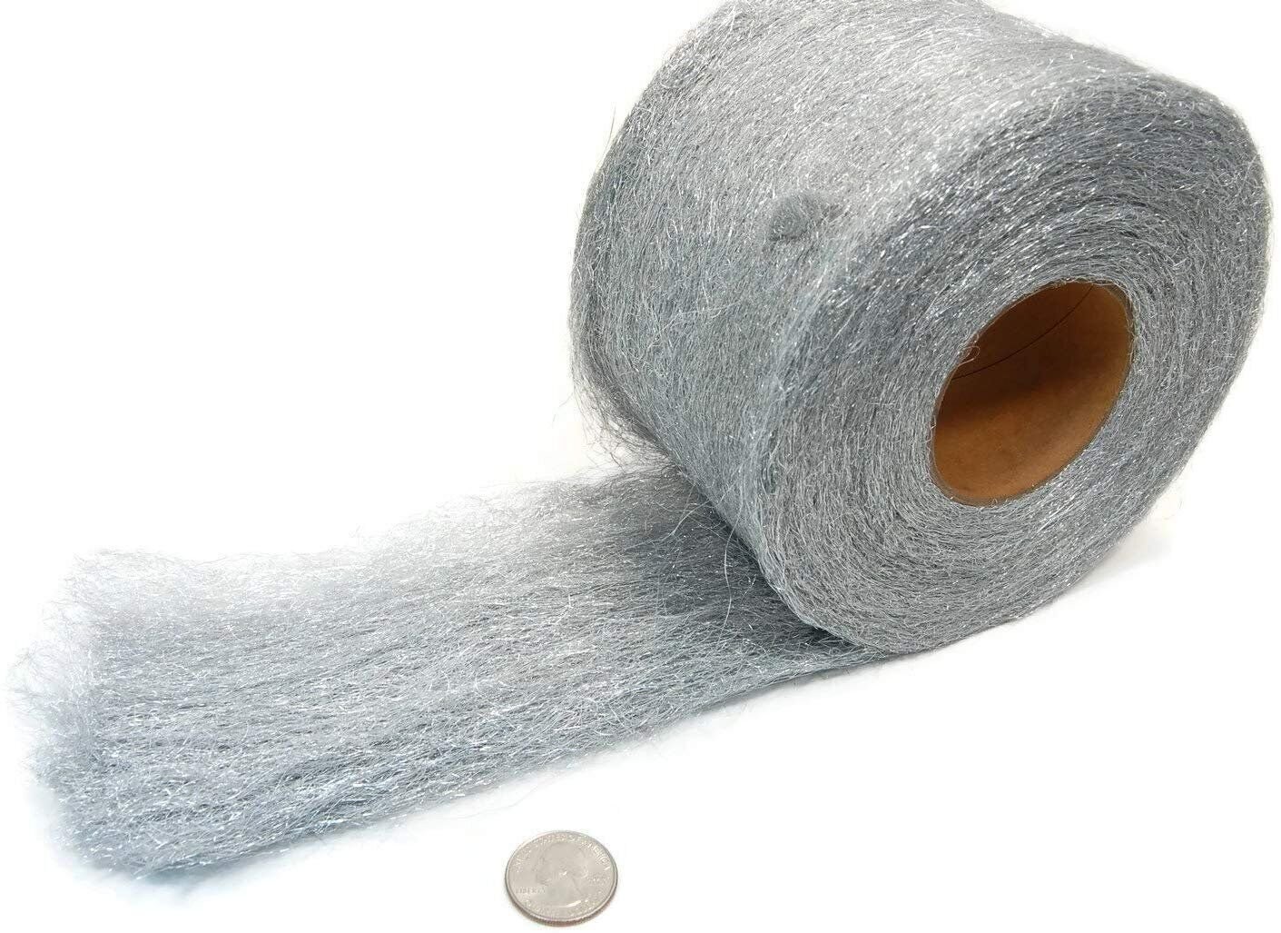 Aluminum Wool (FINE Grade) – 1lb Roll – by Rogue River Tools. Soft clean!