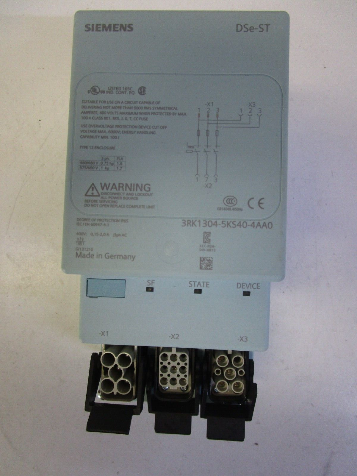Siemens 3RK1304-5KS40-4AA0 Direct Starter FREE SHIPPING!!!!