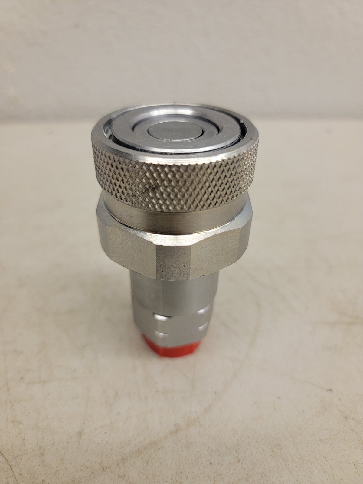 DIXON 4VEPOF4 Nickel Plated Steel Coupler, 1/2 in Quick Discnnect X 3/4 Orb