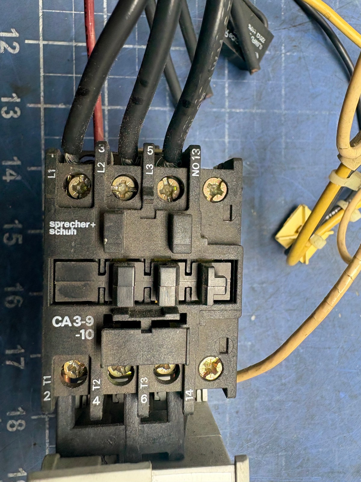 SPRECHER+SCHUH CA3-9-10 CONTACTOR 110/120V COIL W/CEP7-EEEB SER C*SEE PICTURES*