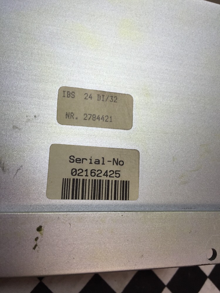 PHOENIX CONTACT INTERBUS-S IBS 24 DI/32, IBS24DI/32, 24V, SHIPSAMEDAY