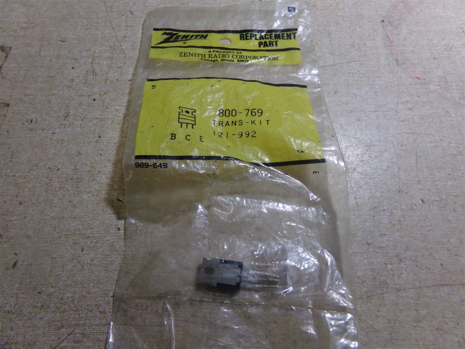 NEW Zenith 800-769 Transistor Kit *FREE SHIPPING*