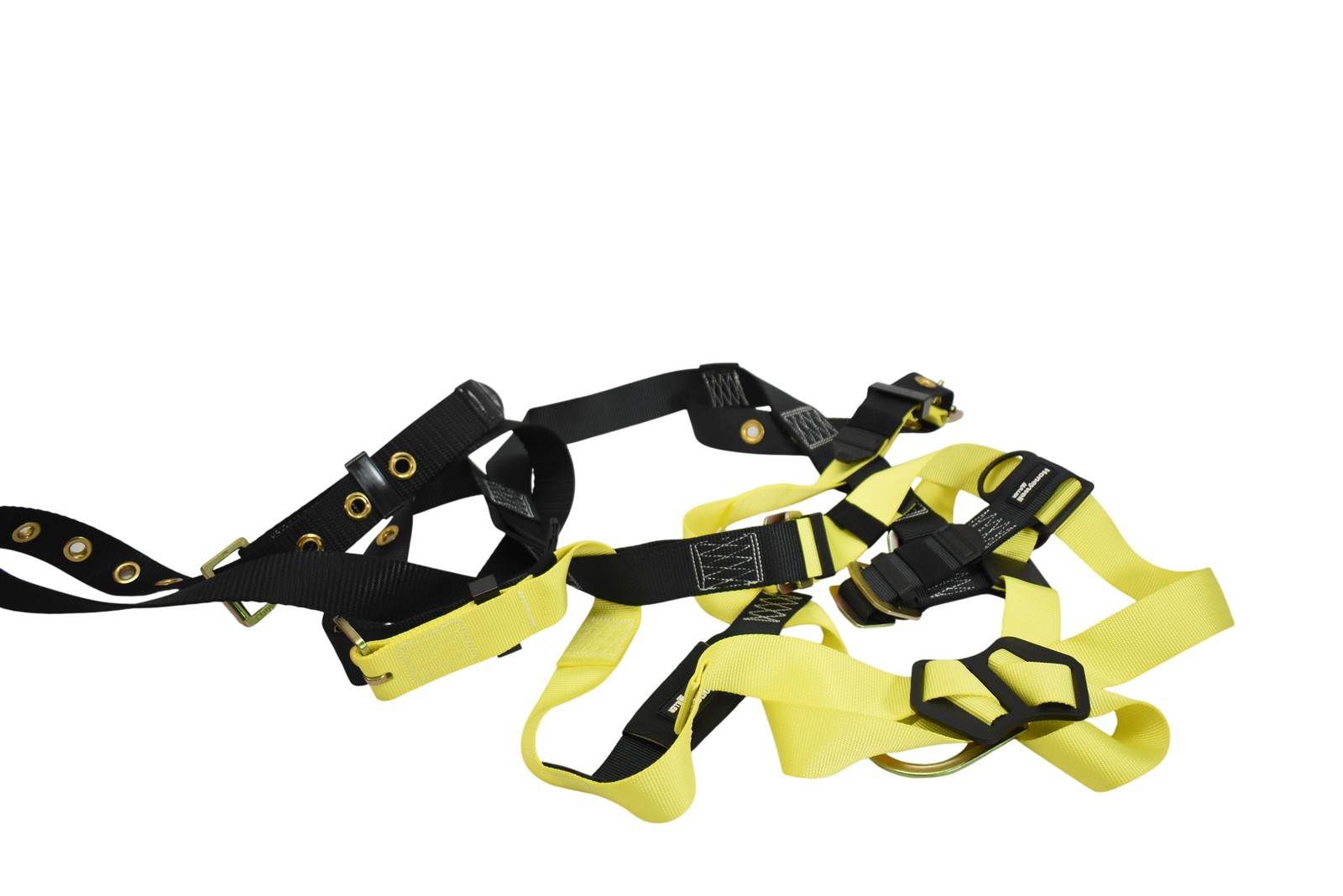 Honeywell Miller H100 Full Body Safety Harness Fall Protection Yellow Black