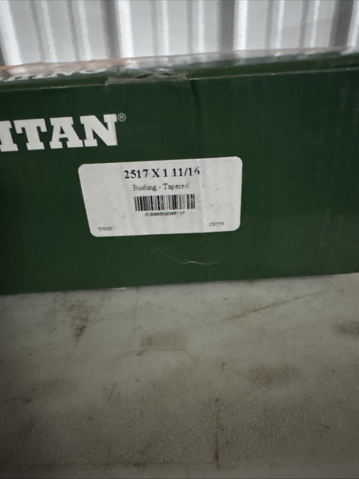 Tritan Bushing 2517 X 1-11/16″ NEW IN BOX