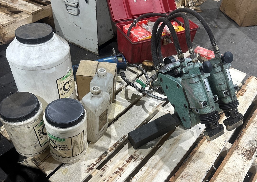 SUPFINA 130 SUPERFINISHING ROLL FINISHER ATTACHMENT