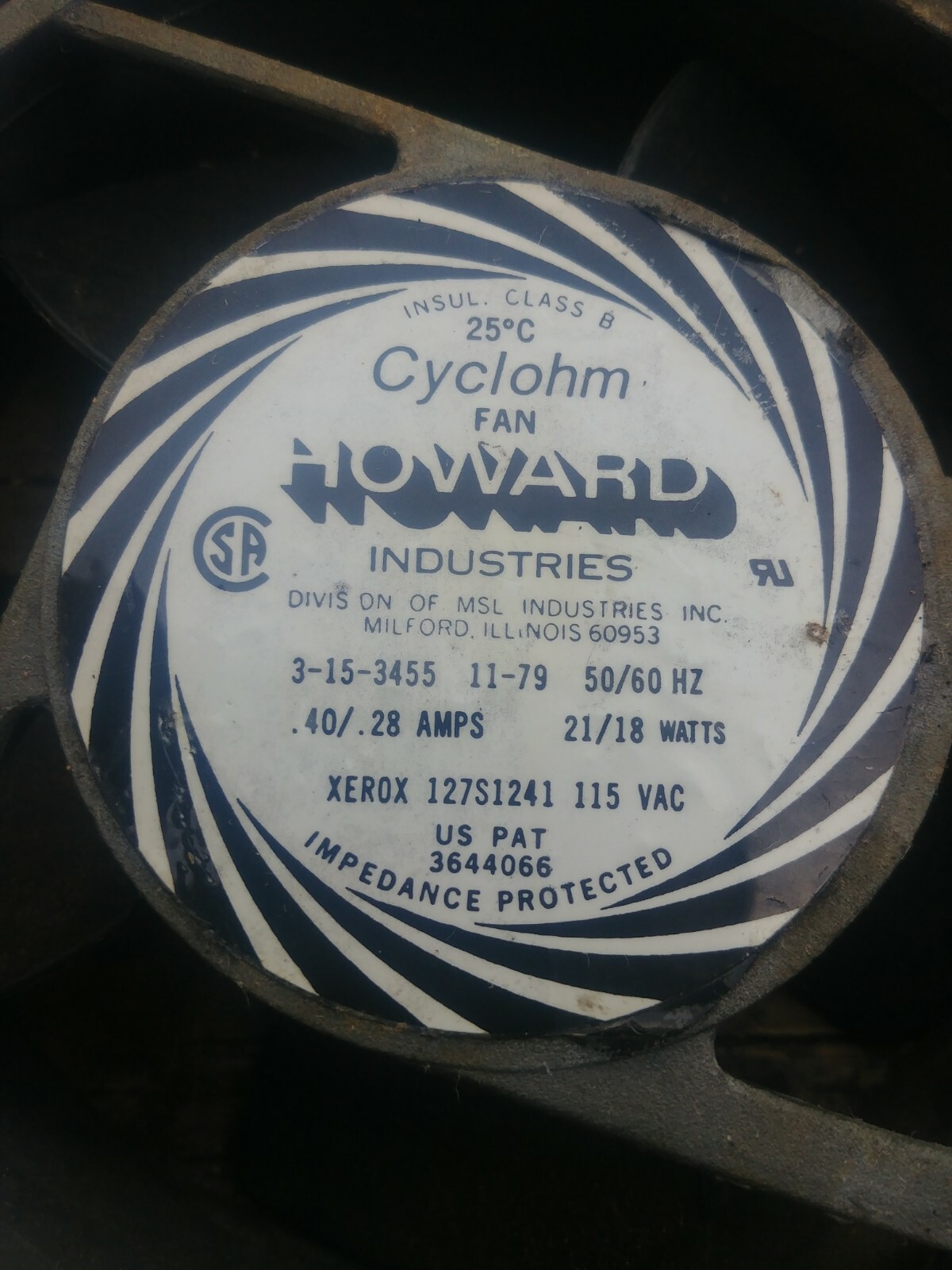 Howard Fan 3-15-3455