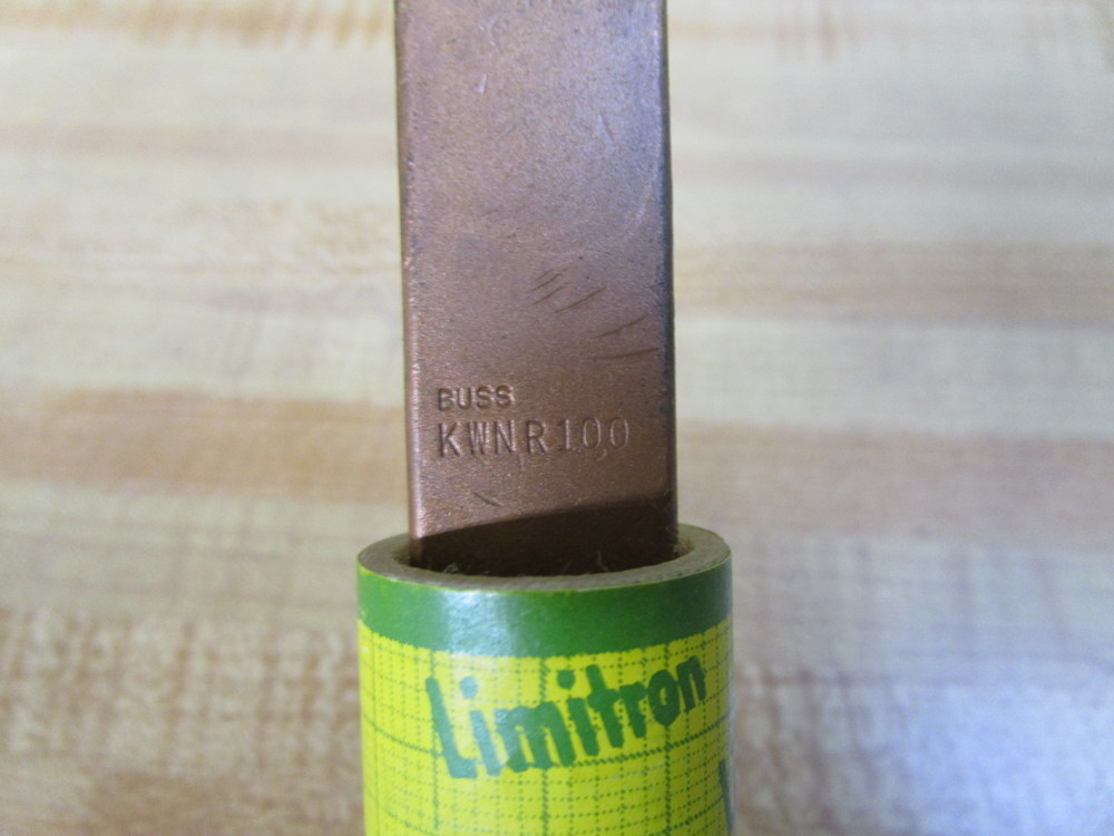 Bussmann KWN-R-100 Limitron Fast Acting Fuse KWNR100 Tested