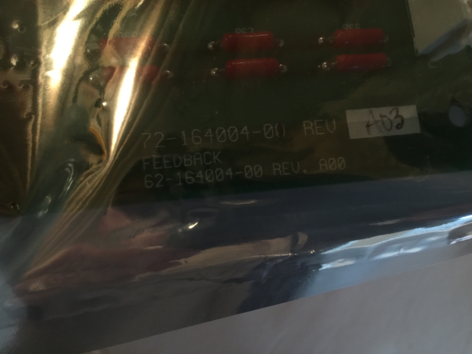 MERLIN GERIN 72-164004-01 rev A03 MGE UPS SYSTEMS BOARD 62-164004-00 REV A00