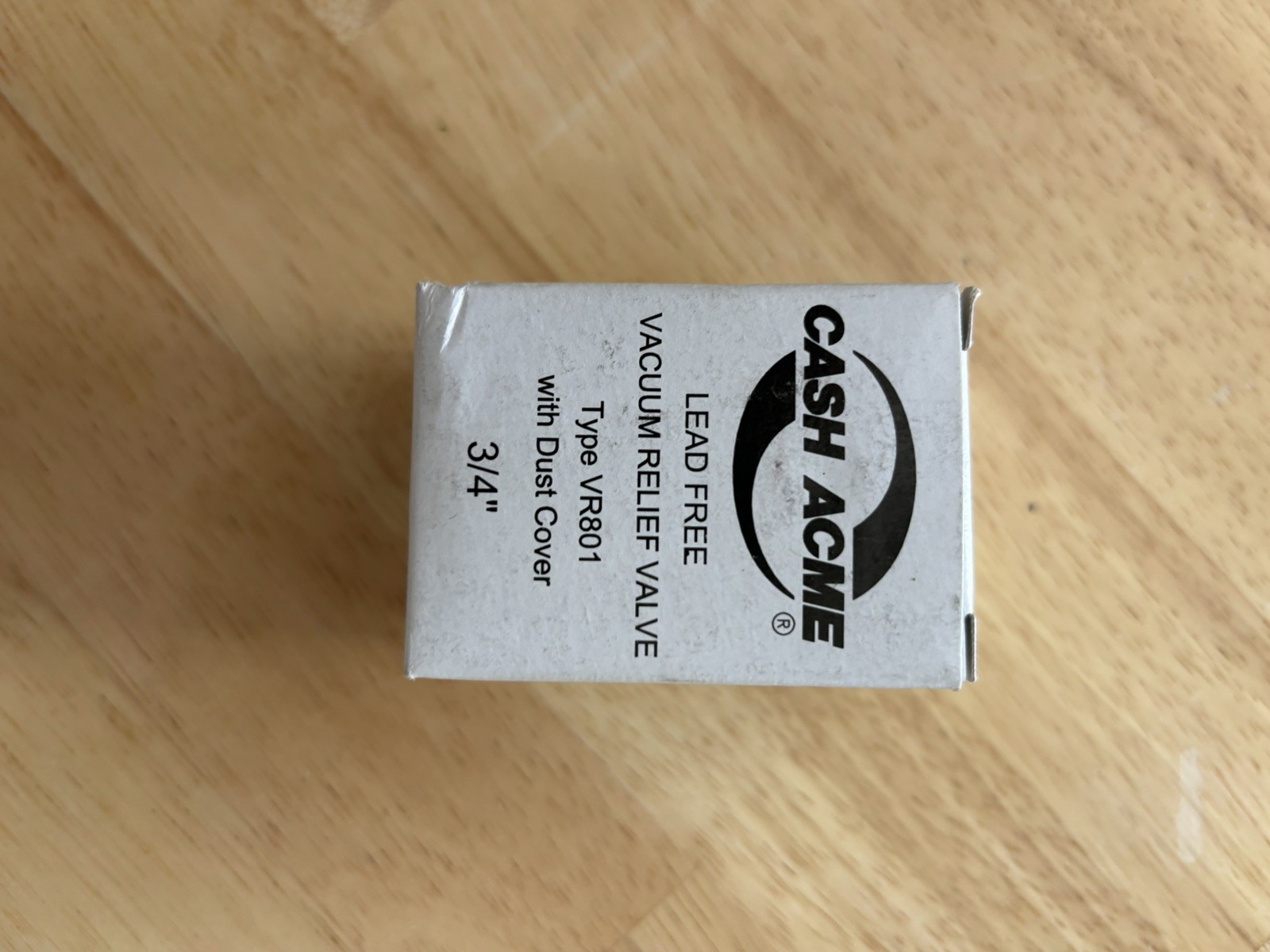 Cash Acme 22398-0000LF 3/4″ Vacuum Relief Valve Type VR801 w/ Dust Cover NEW