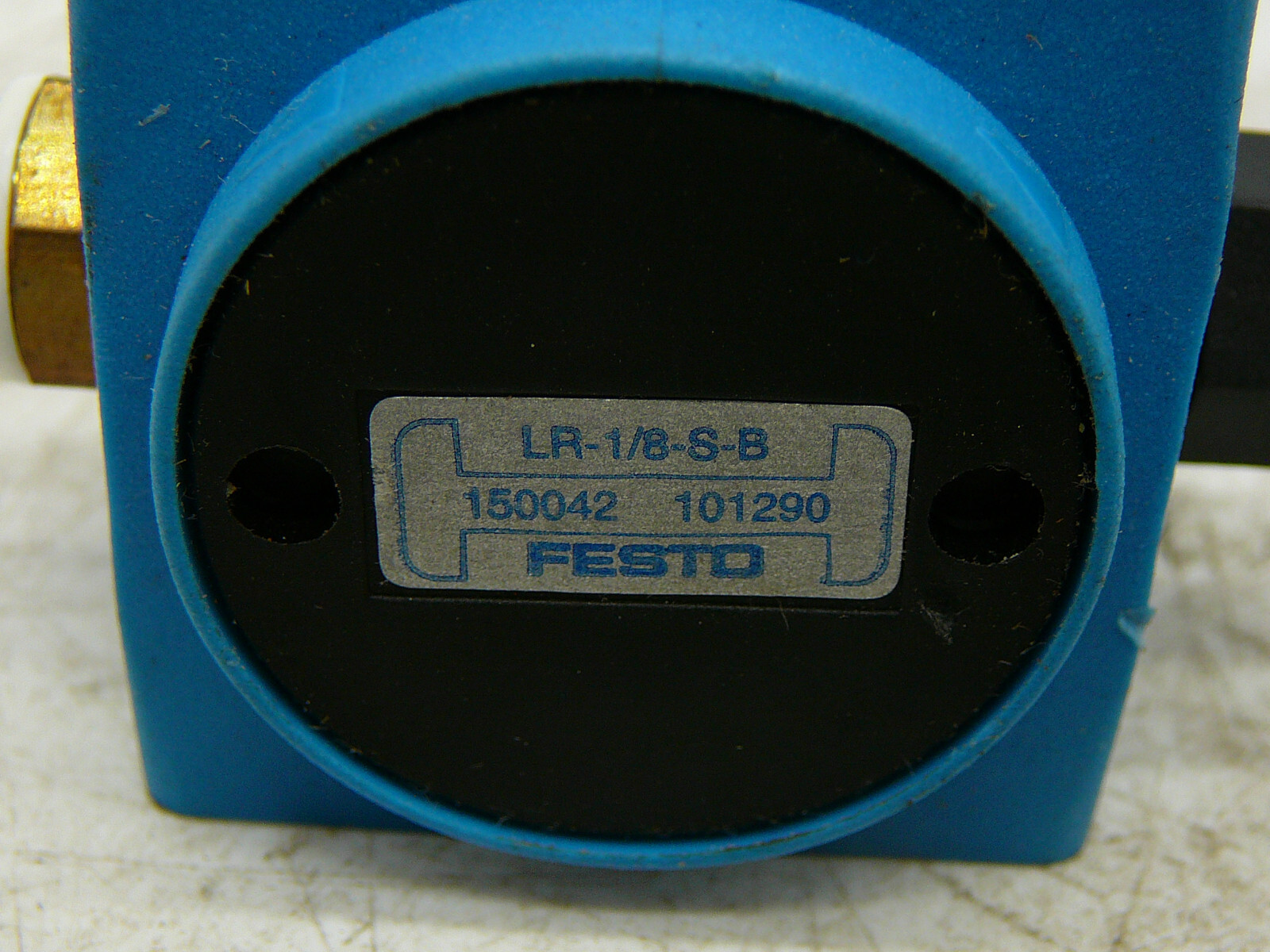 LOT OF 3 FESTO LR-1/8-S-B 150042 101290 PRESSURE REGULATORS
