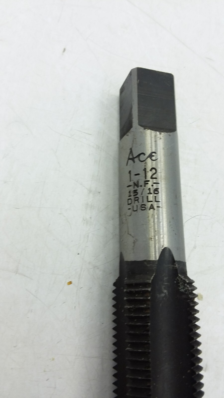 ACE 1-12-N.F- Pipe Tap 15/16″ HIGH SPEED STEEL MADE IN USA NNB