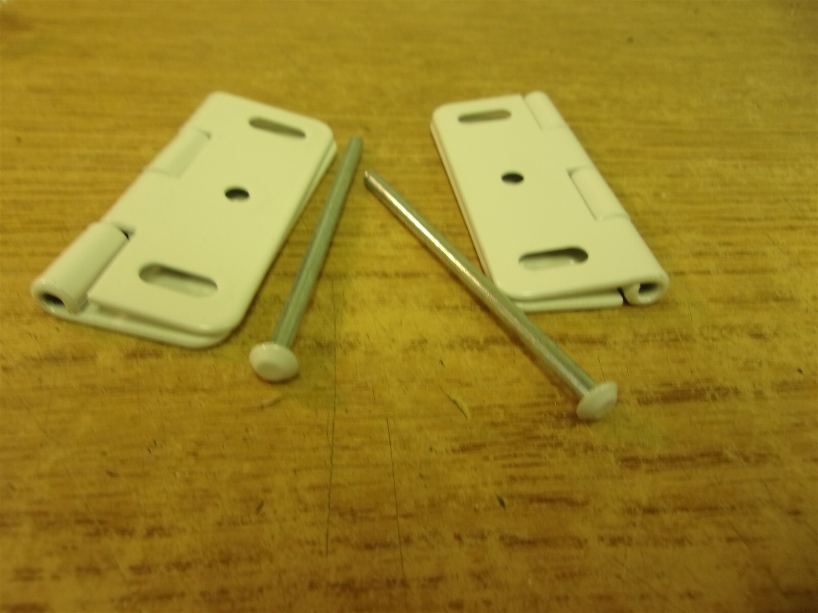 NEW 2×2-1/2″ Door Hinge for Doorst Cabinets Set of 2 White *FREE SHIPPING*