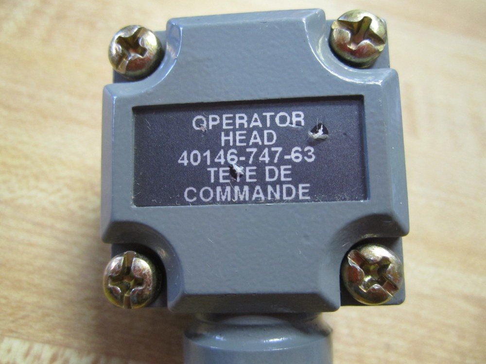 Allen Bradley 40146-747-63 Operator Head 4014674763
