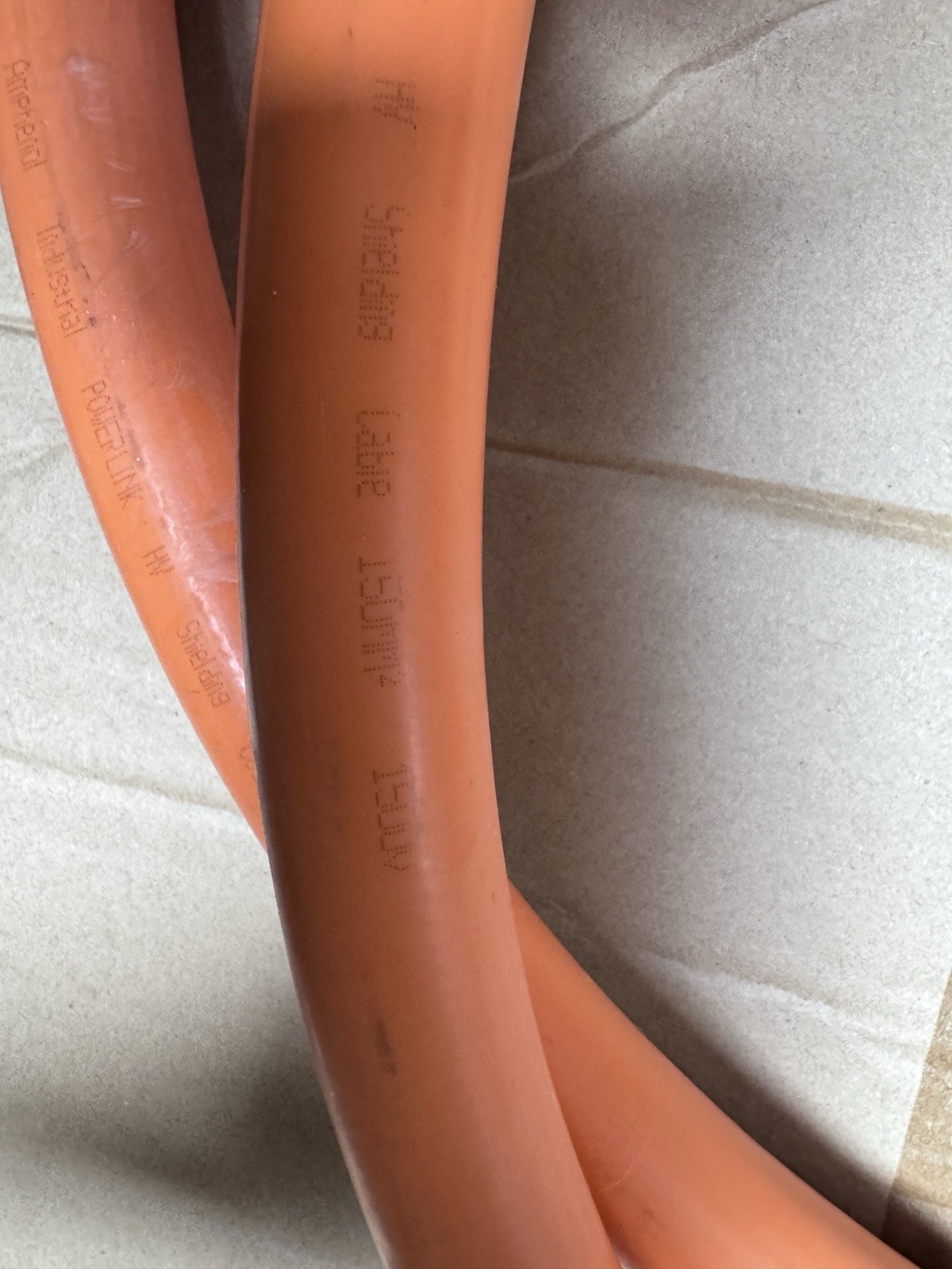 High Voltage 10 FT 150mm Cable With Amphenol PowerLok TPI EX-HA008416 Rev A