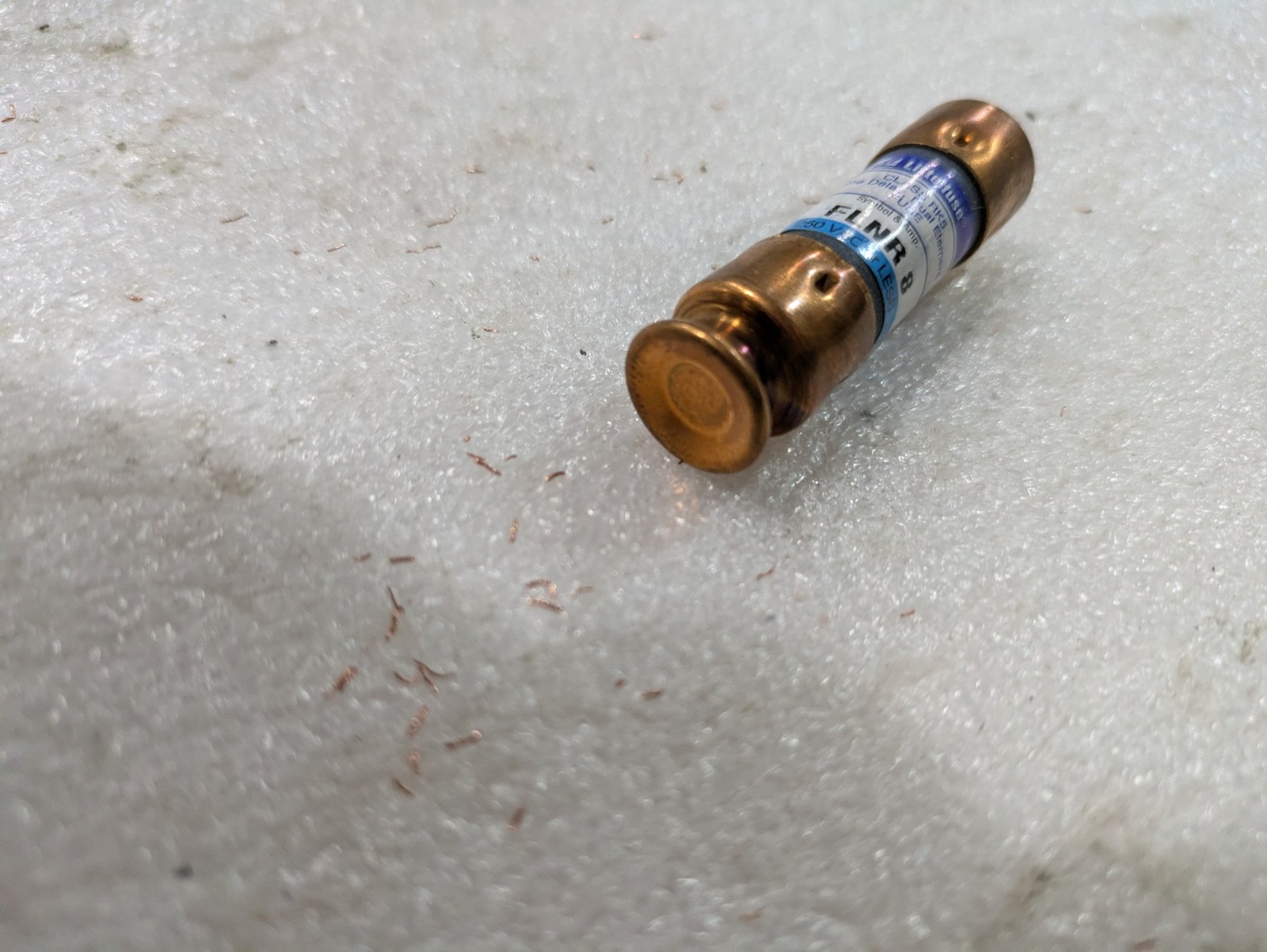 LITTLEFUSE CLASS RK5 TIME DELAY, DUAL ELEMENT FUSE FLNR 8 250VAC (LOT OF 11)