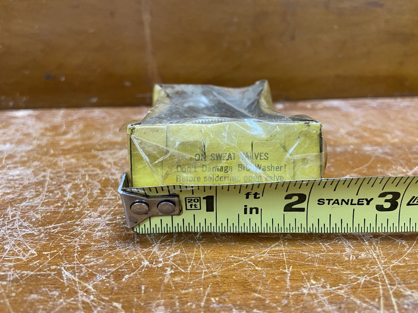 NEW Brass Craft Angle Stop Valve Speedway 1-Piece