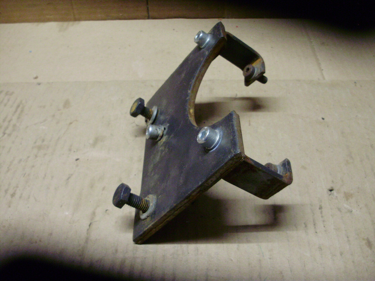 Bracket, FT Face Frame Mounting Flange Adaptor, Fits Hanning Electric Motor