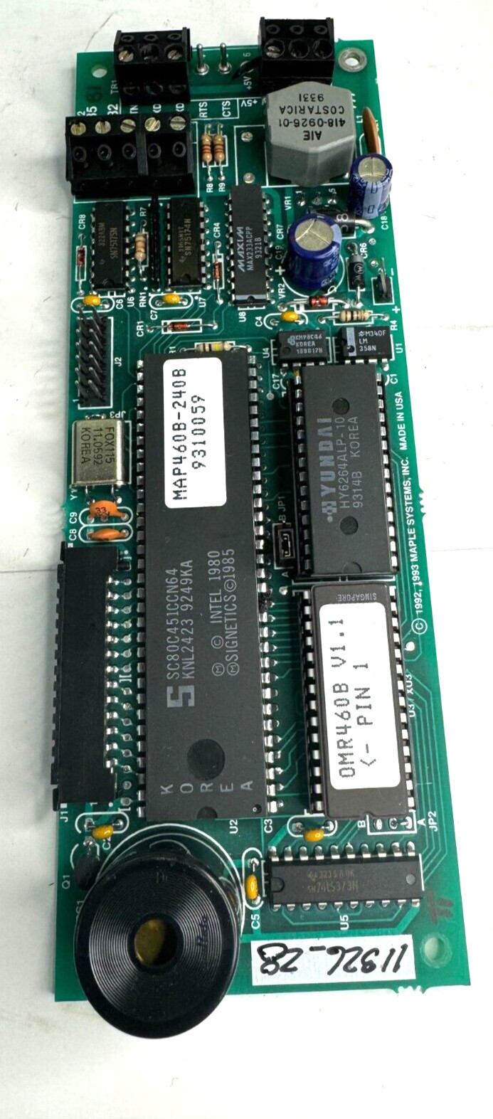 MAPLE SYSTEMS INC 11326_28 CIRCUIT BOARD 17010028-S1-02