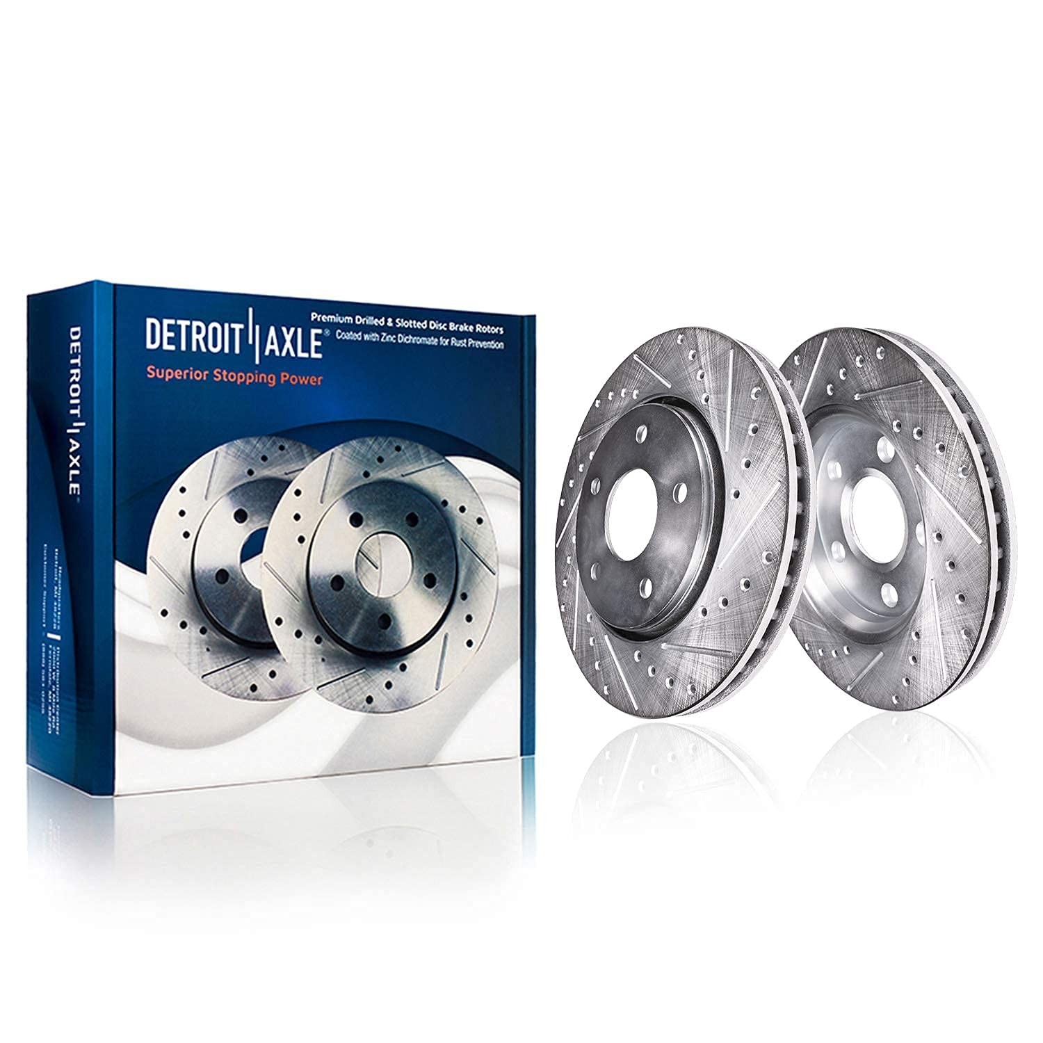 Dodge Ram 1500 Front Brake Kit 2006-2018 Brake Pads Rotors Caliper Durango