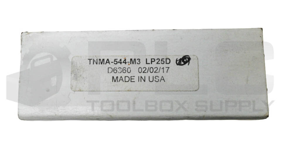 NEW BOX OF 8 TNMA-544-M3 CARBIDE INSERTS LP25D D6360