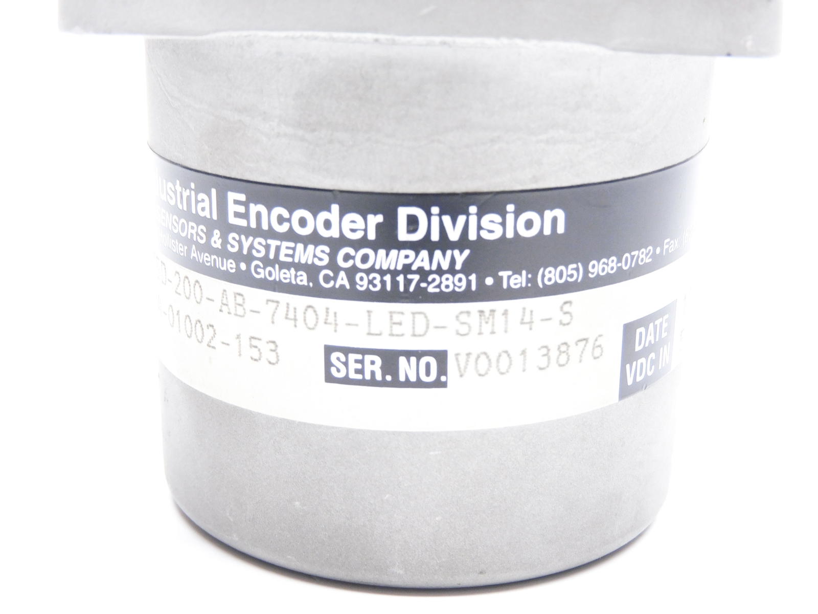 BEI H25D-200-AB-7404-LED-SM14-S UNMP