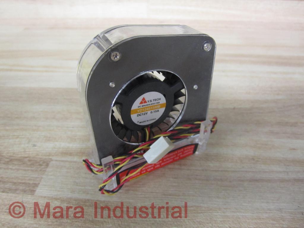 Y.S. Tech YD124515MB DC Brushless Fan In Plastic Case