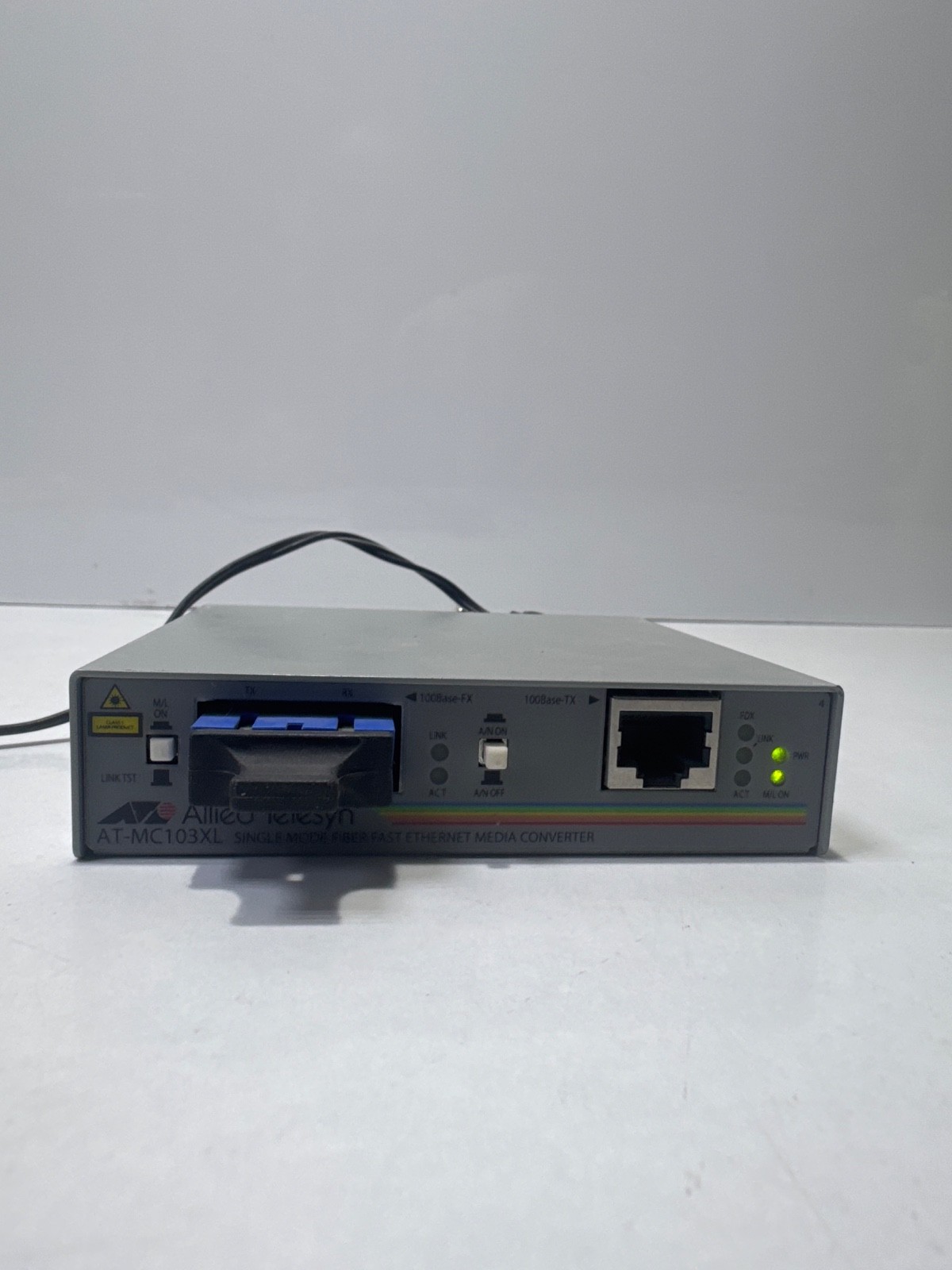 Allied Telesis AT-MC103XL Single Mode Fiber Fast Ethernet Media Converter
