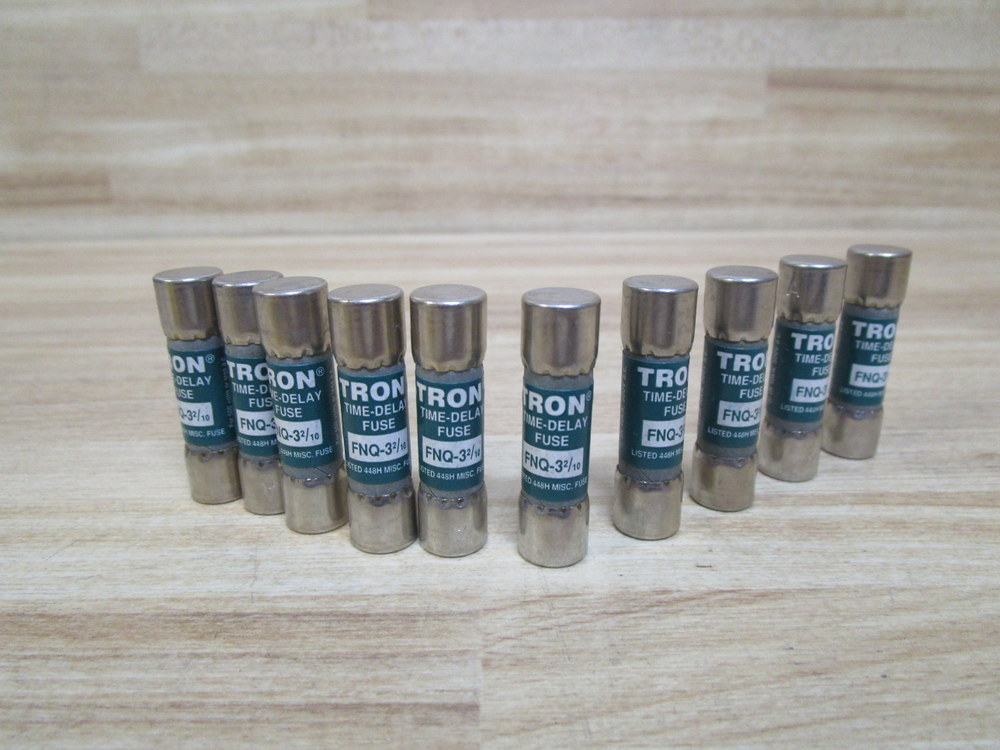 Buss FNQ-3-2/10 Bussmann Fuse Cross Ref 4XC53 (Pack of 30)