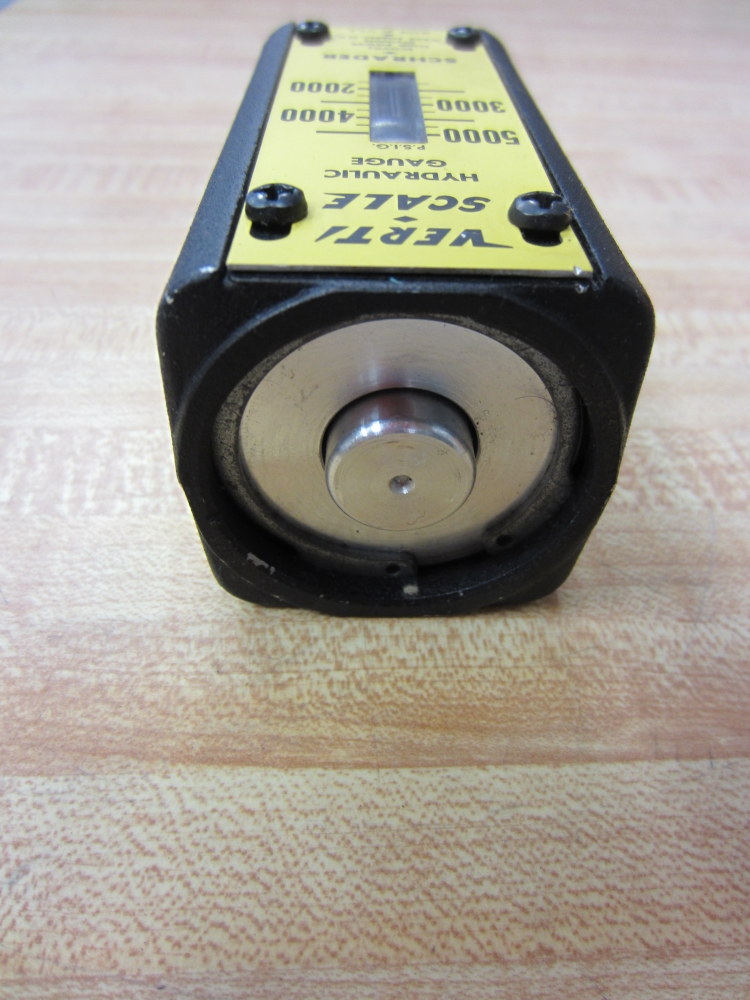 Schrader Bellows 006500010 Upright Hydraulic Gauge
