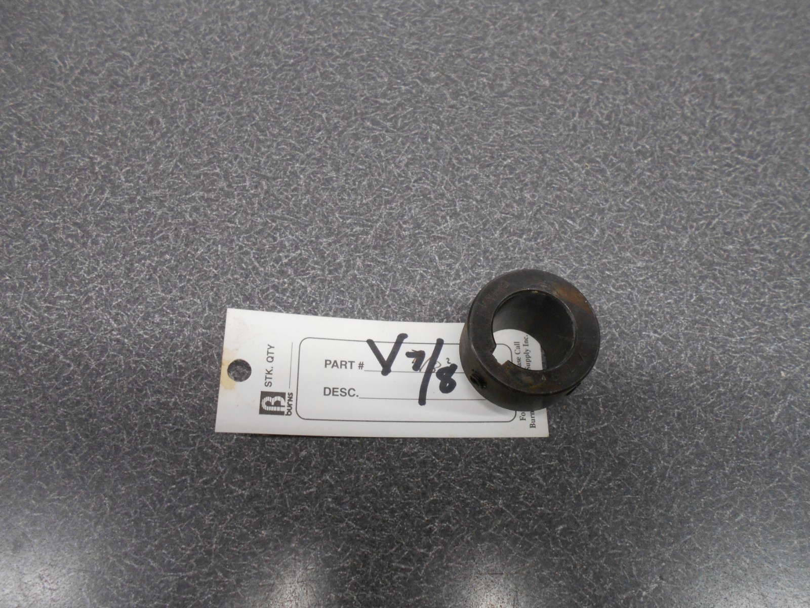 Weld-On Hub, Series V7/8. Round Bore. Burns/Tisco. NOS!
