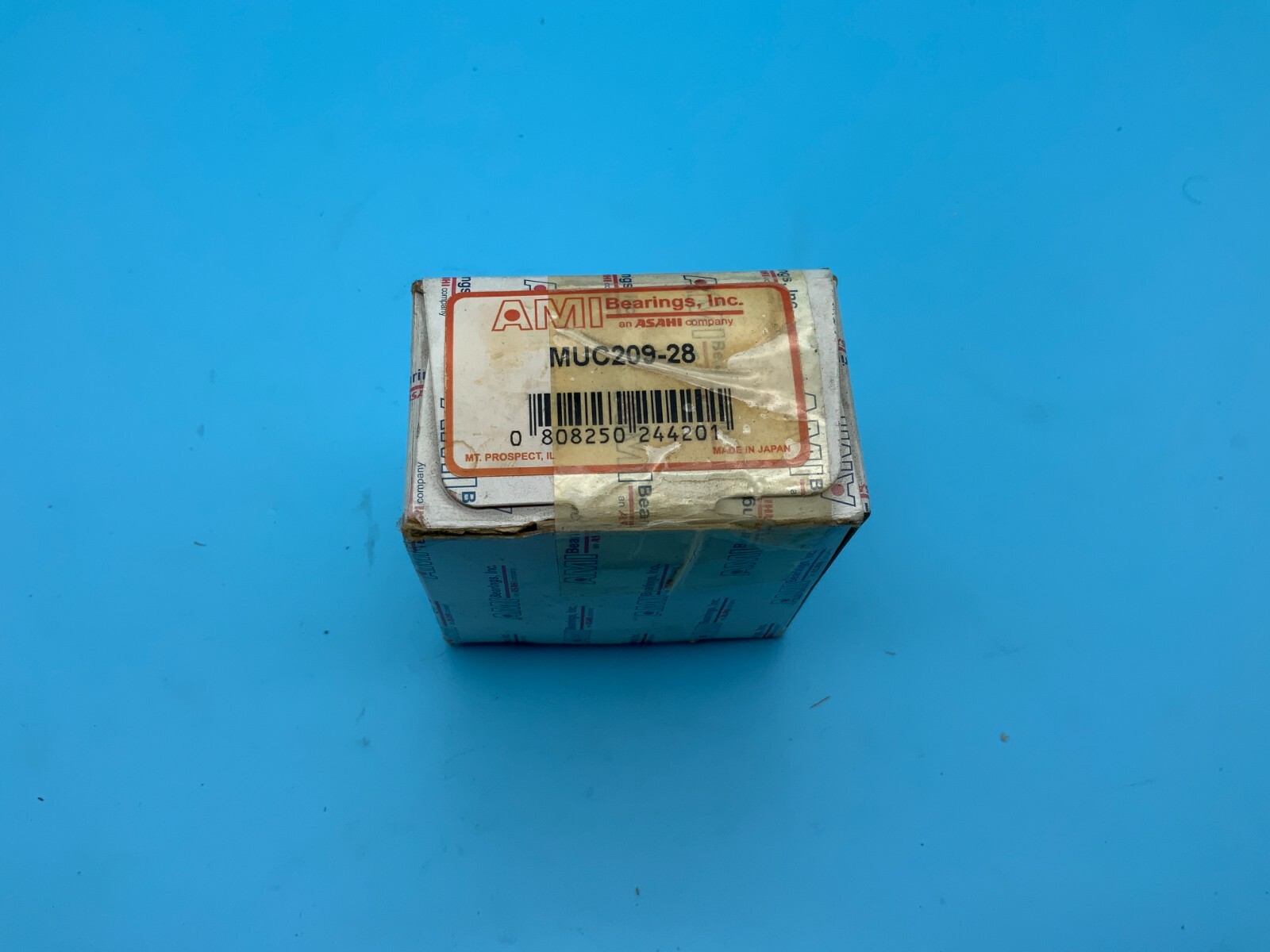 AMI MUC209-28 Ball Insert Bearing – Round Bore, 1.7500 in ID