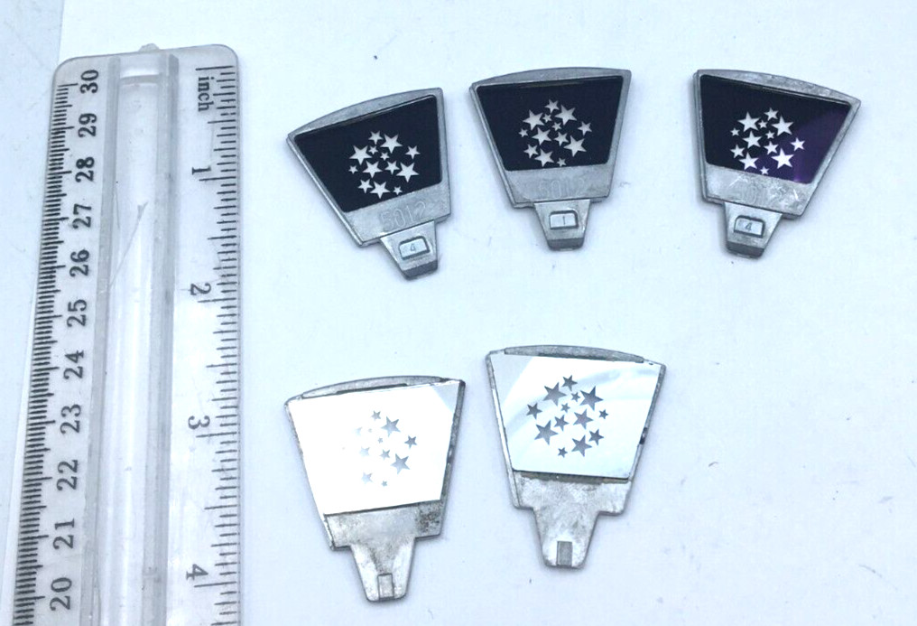 Vari-Lite Lot of 5 Gobo Stars VL1000, 41.6010.5012 Working