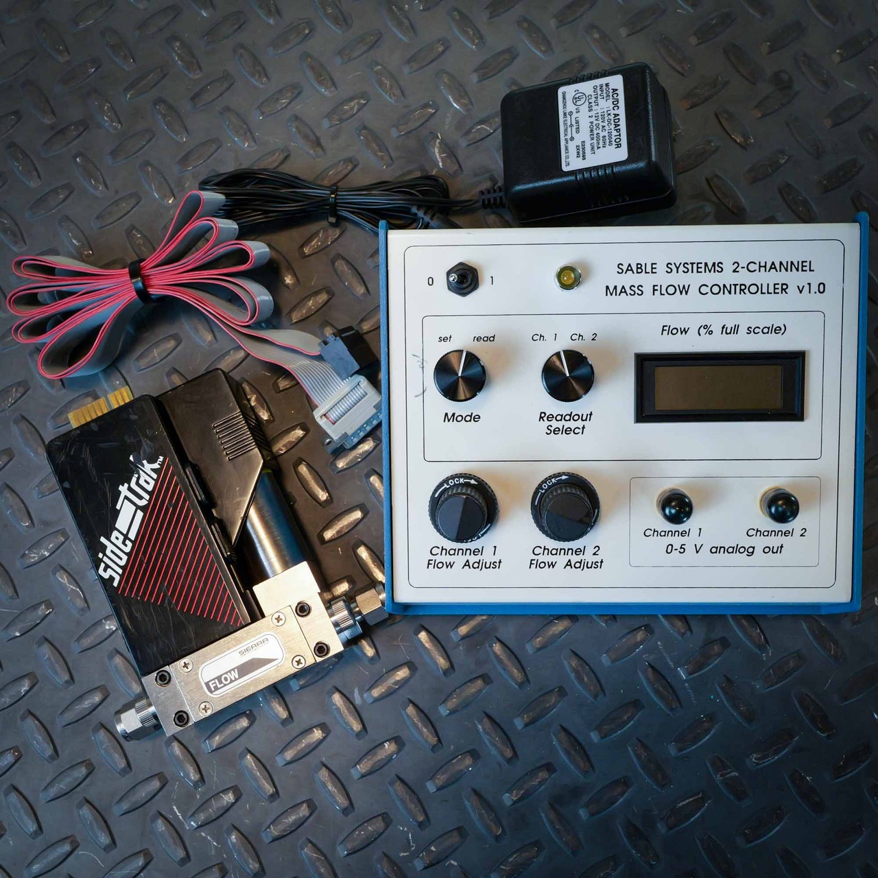 Sable Systems 2-Channel Mass Flow Controller & Sierra Instuments Mass Flow