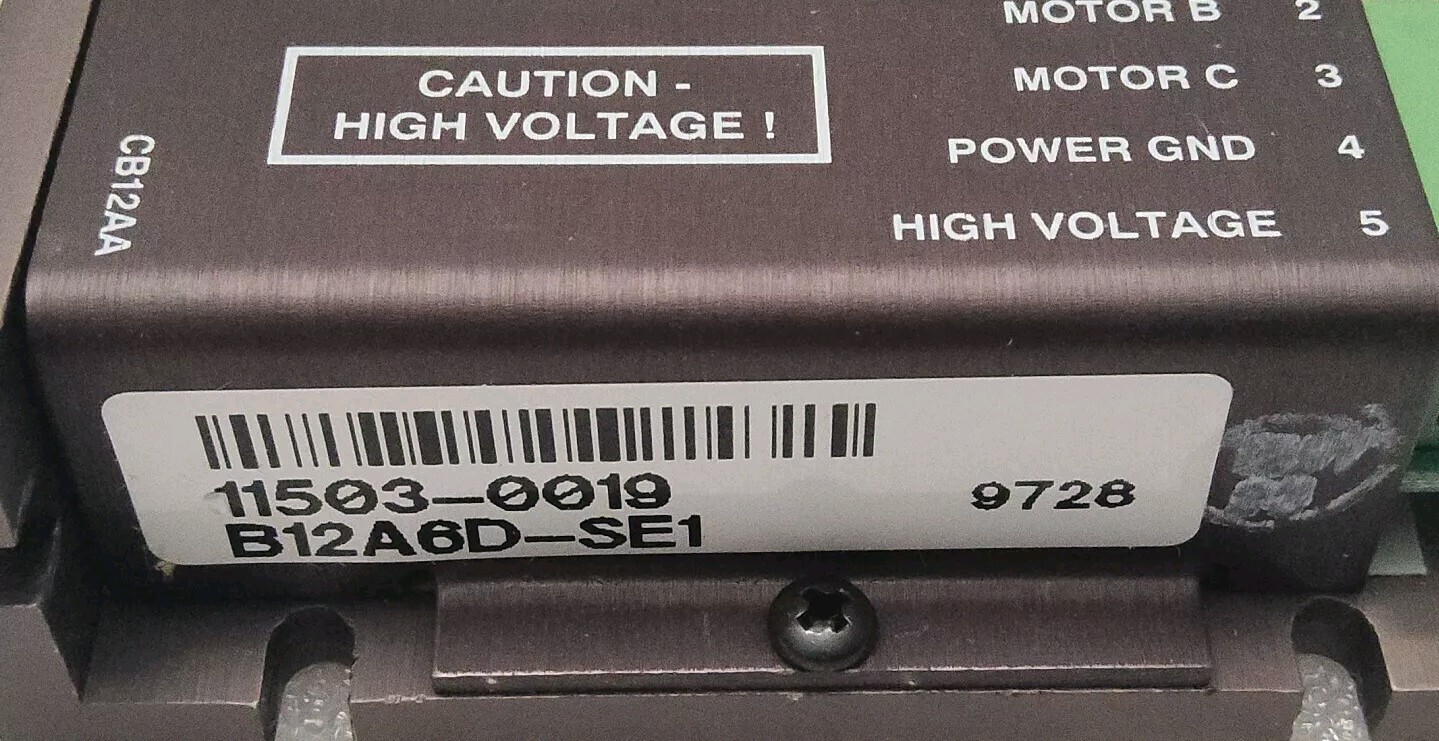 Advanced Motion Controls B12A6D-SE1 Brushless PWM Servo Amplifier