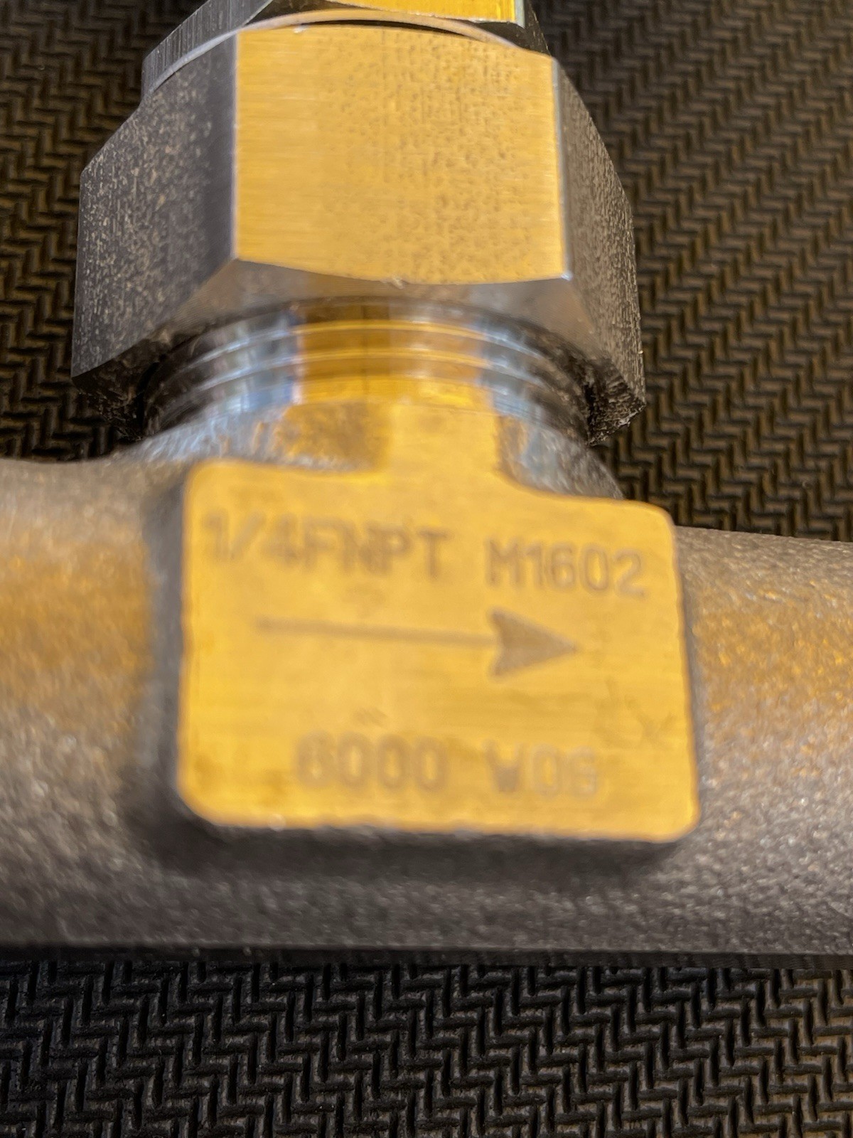 DMP SS MPL892B Globe Valve 6000 WOG 1/4″ FNPT M1602