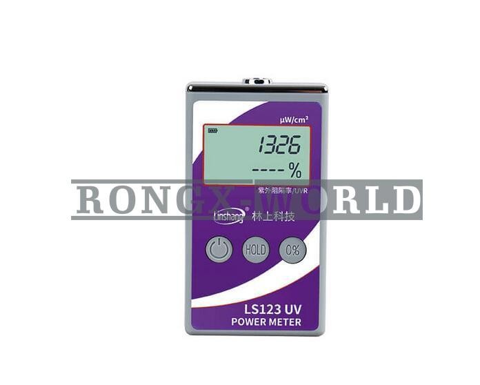 LS123 UV Power Meter Handheld LCD UV Radiation Tester Illumination Radiometer