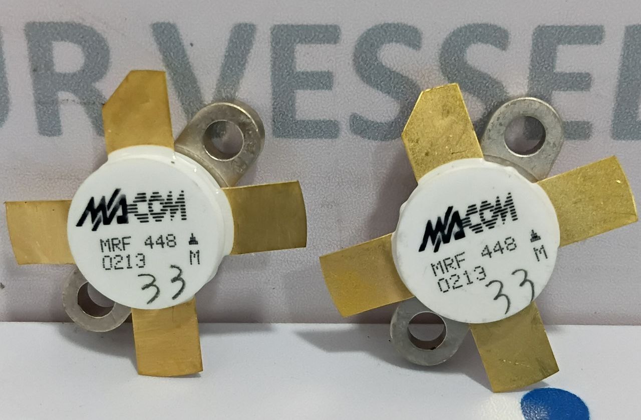 M/A-COM/Motorola MRF 448MP FS-5000 Power Transistor For VHF Radio Telephone