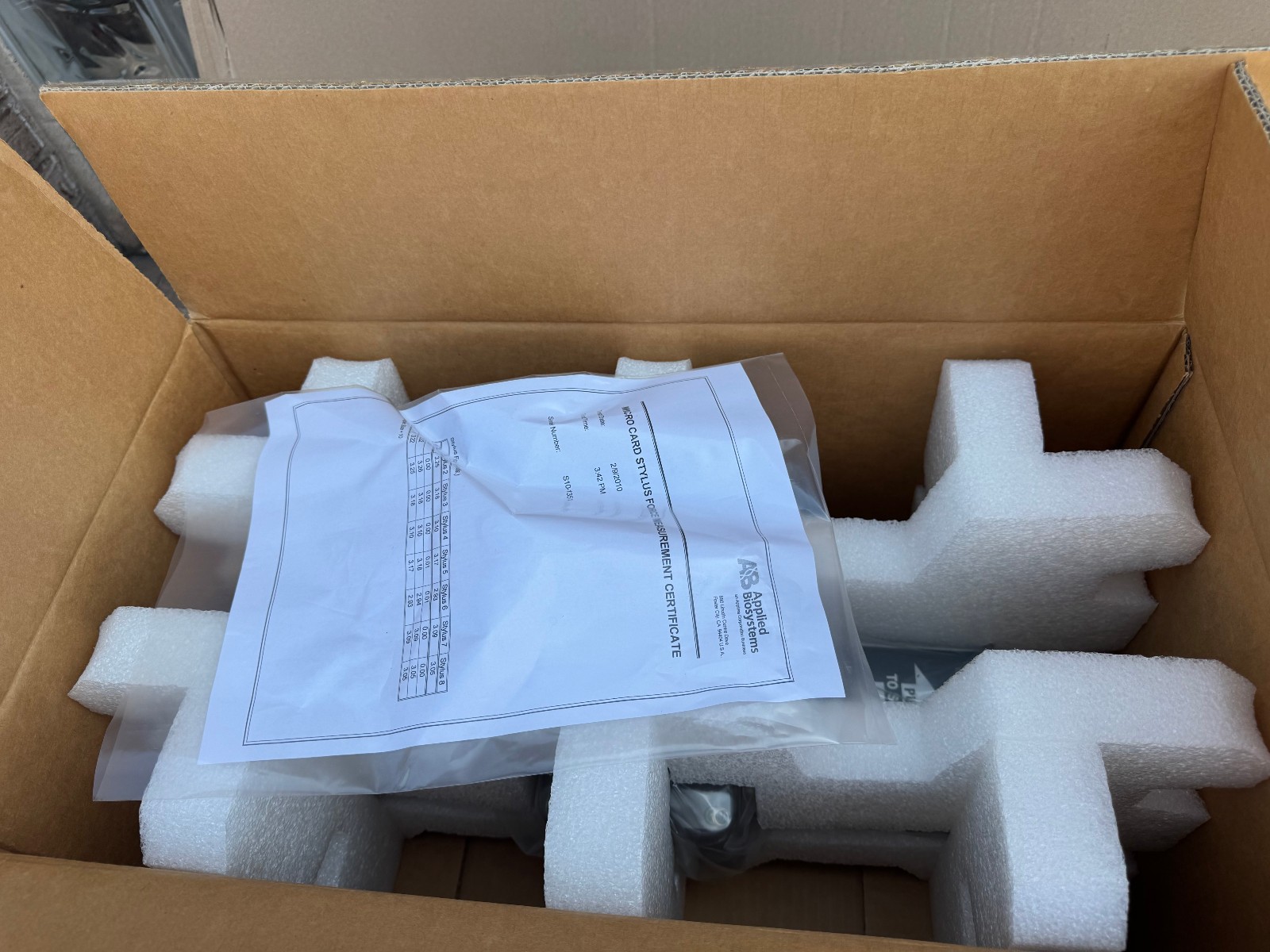 Applied Biosystems Micro Fluidic Card Stacker Sealer Model 4331770