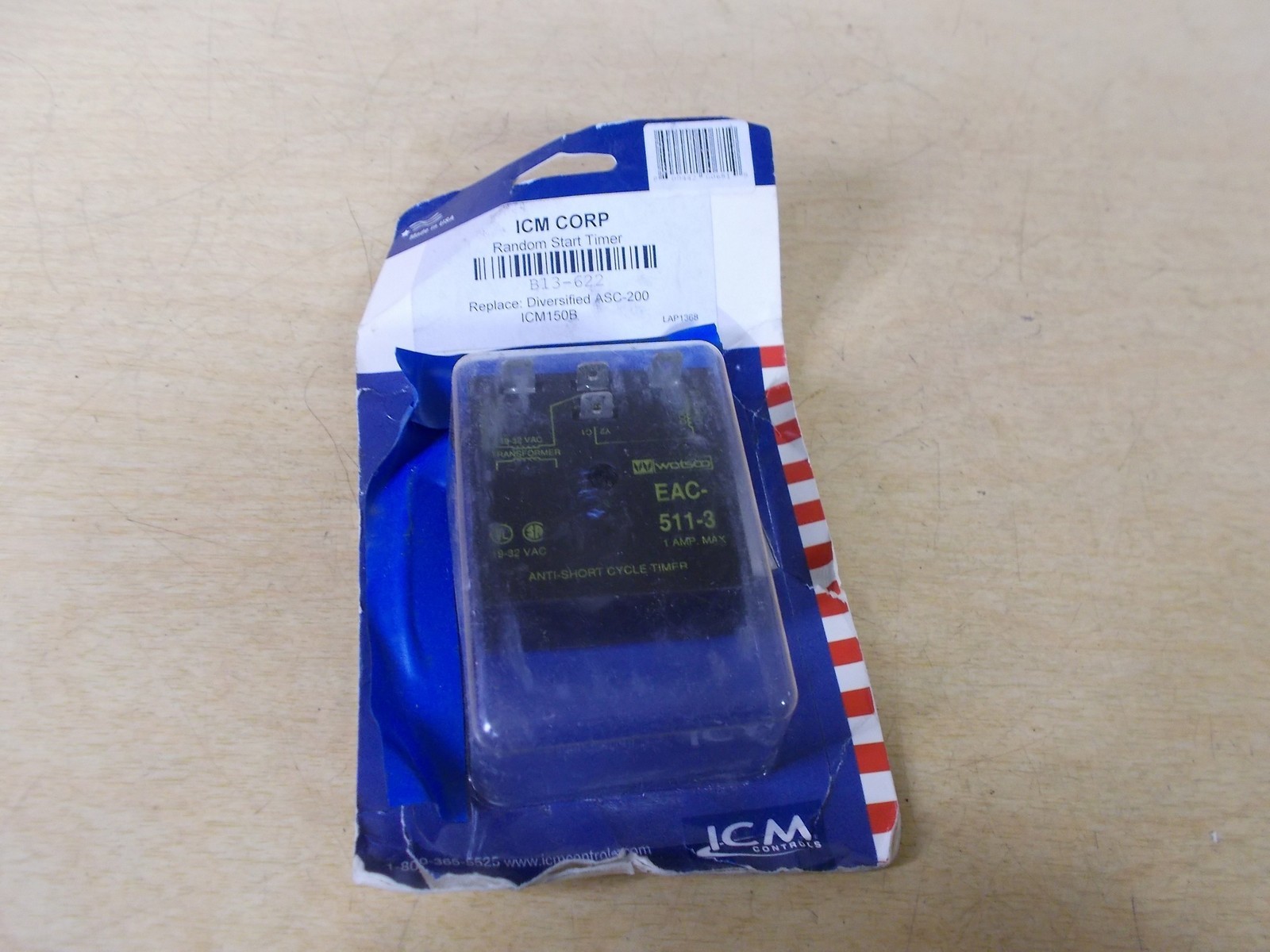 ICM Controls B13-622 Random Start Timer Replace Diversified ASC-200 ICM150B