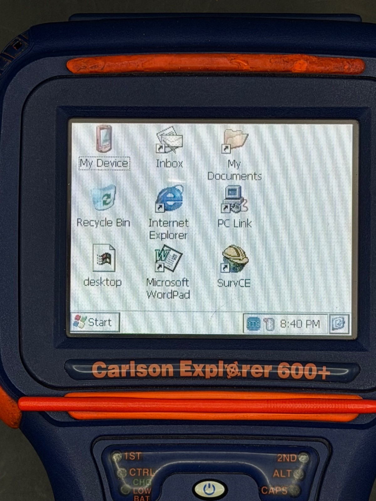 3 Carlson Explorer 600+ Data Collectors All Power on 2 Do Not Hold Charge