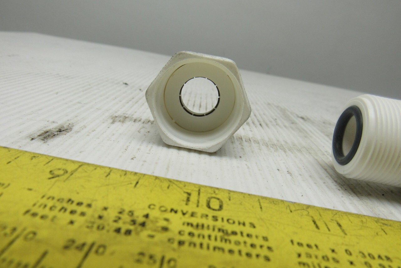 Parflex W8BU8 1/2″ Compression Nylon Tube Splice Fittings Lot Of 10