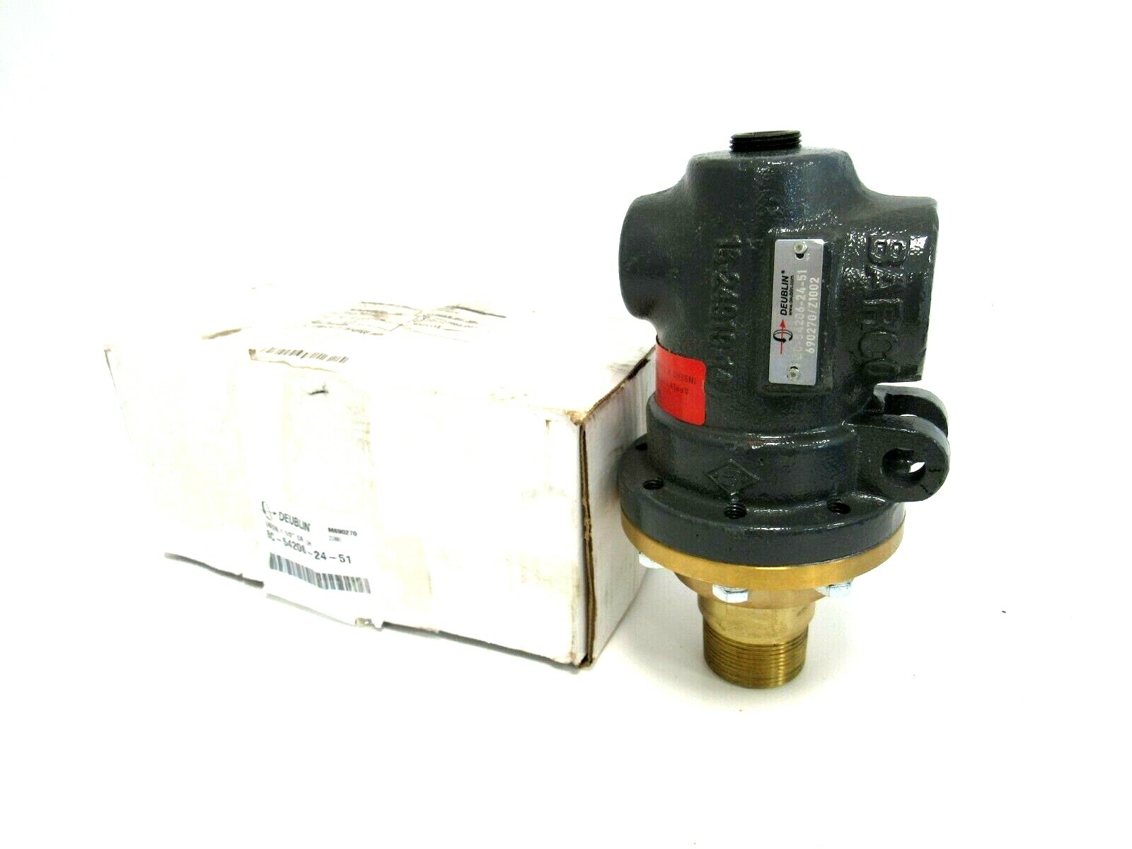 NEW DEUBLIN BC-54206-24-51 ROTATING UNION 1-1/2″ CR LH BC542062451