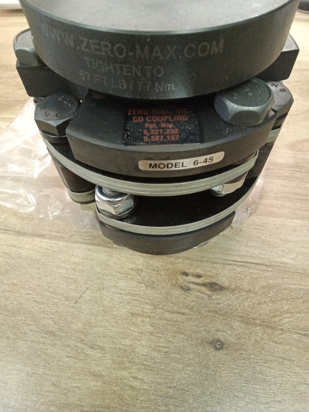 Zero-Max 6P45C CD Coupling *Free Shipping*
