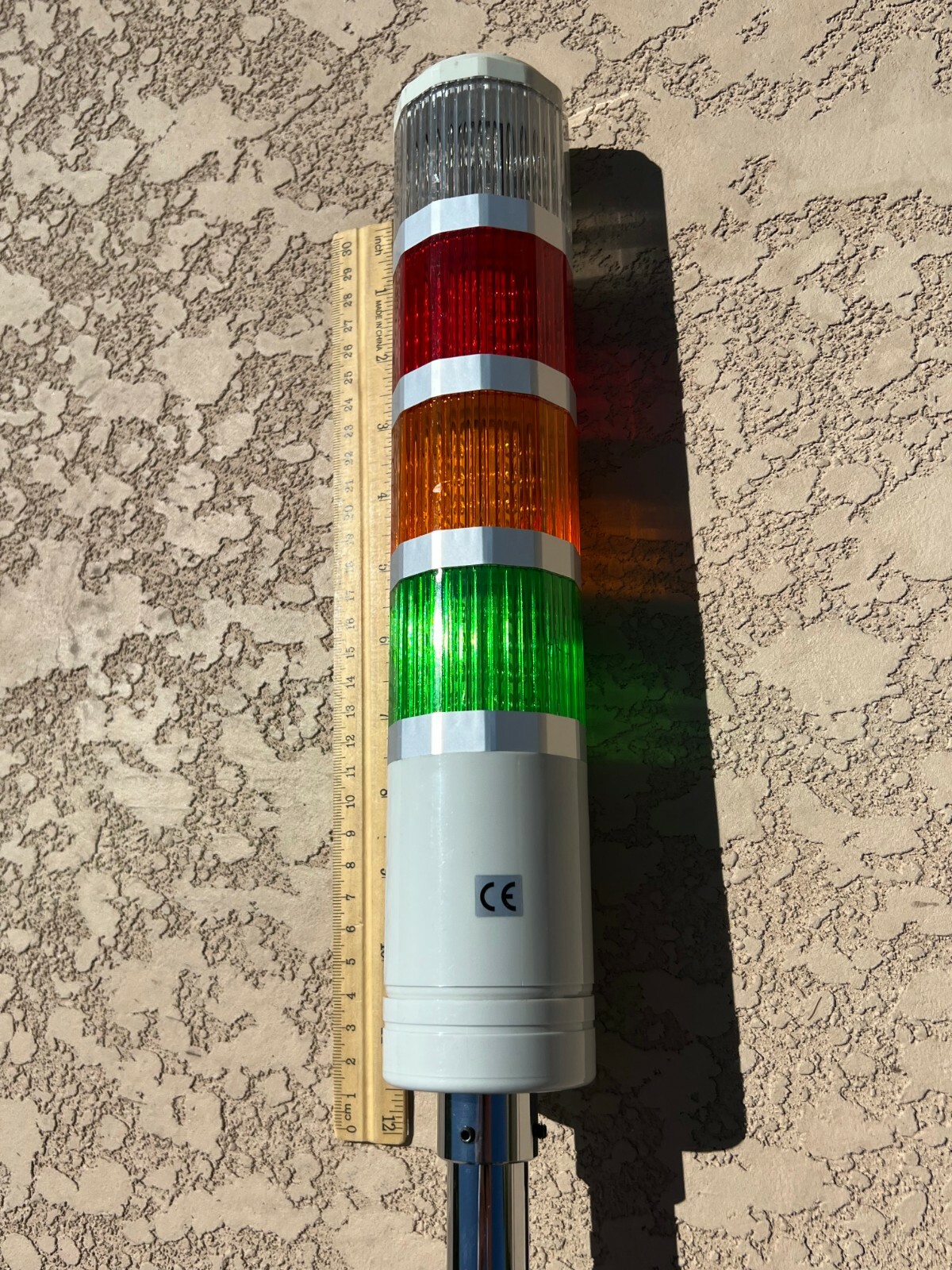 SIGNAWORKS STL-110-4-LW1 EXCEL CONTROLS LED AND ON TOWER LIGHT 4 STACK & MOUNT
