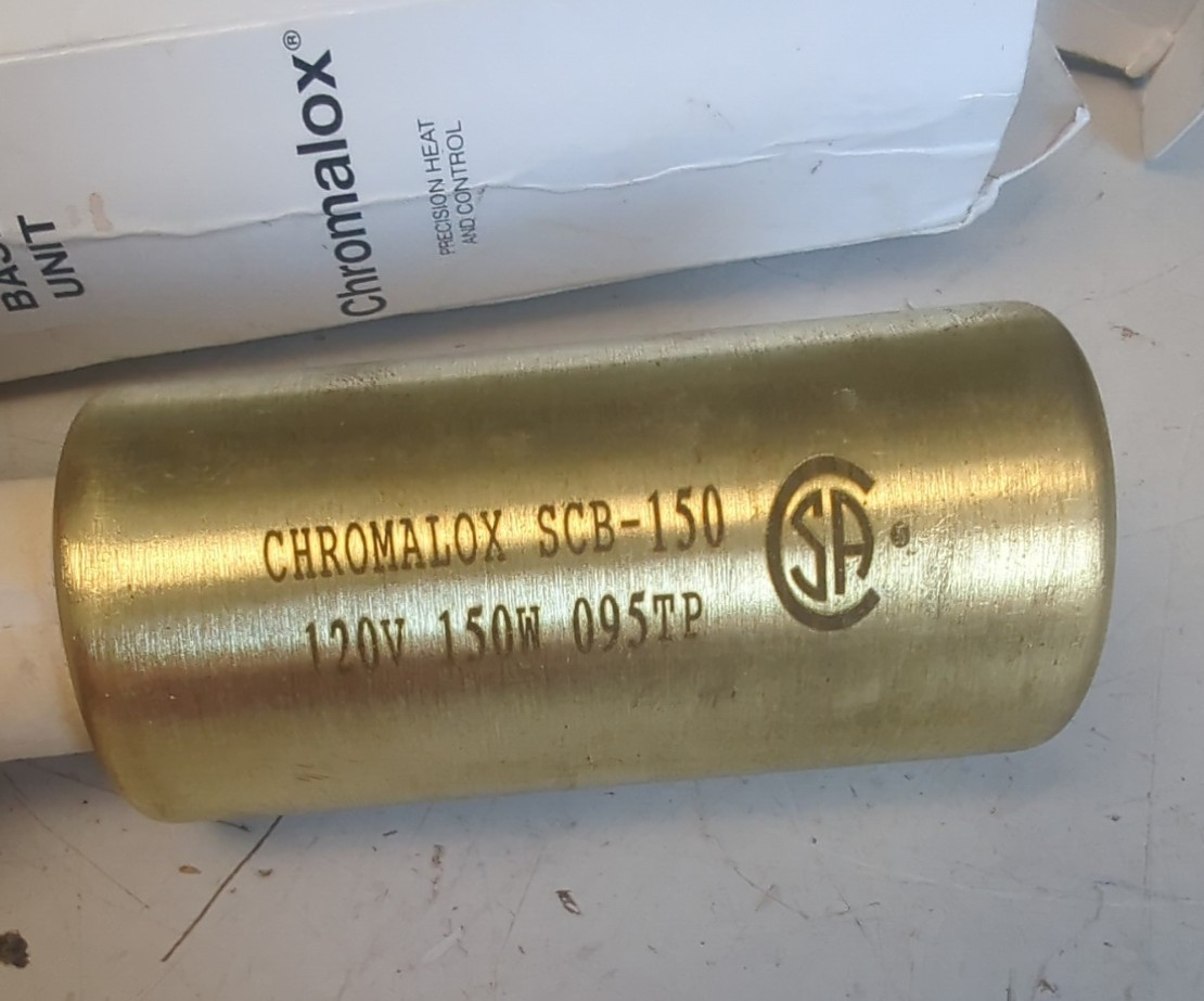 Chromalox 253850 Screw Base Unit – SCB-150 120V-150W 207HP