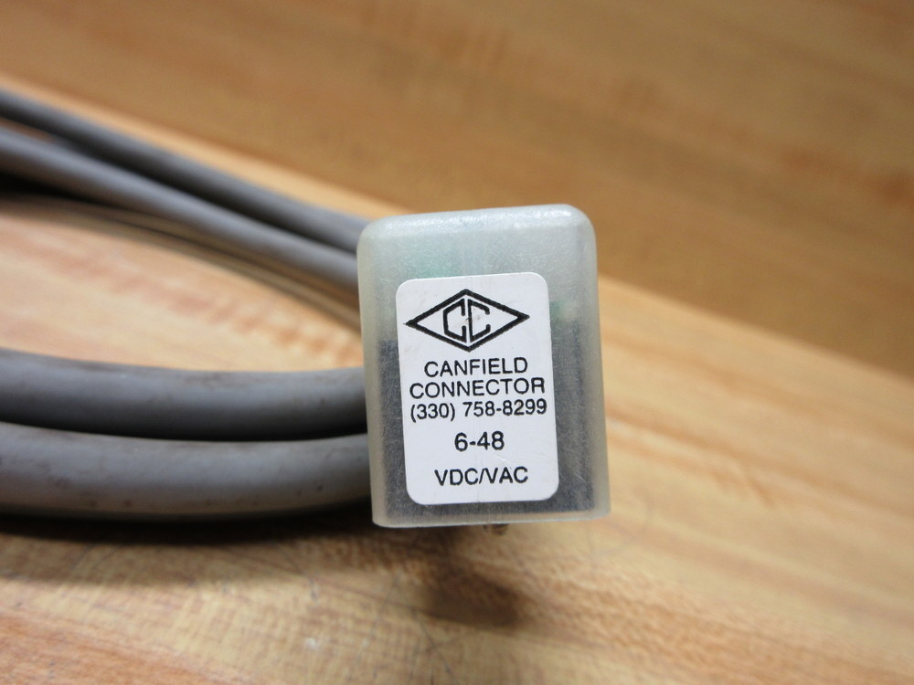 Canfield MSD6 Solenoid Connector W/Cable