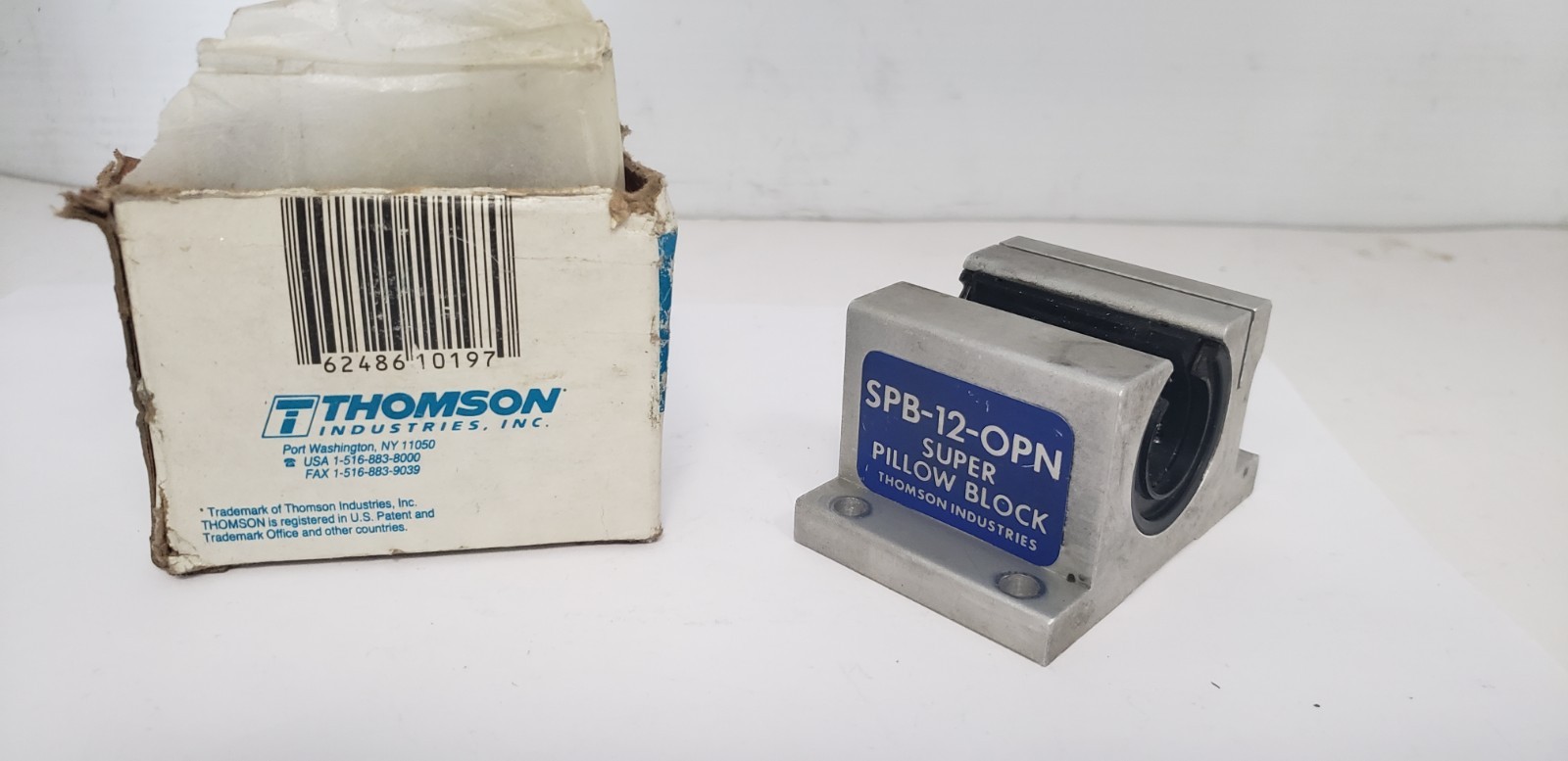 THOMSON INDUSTRIES SPB-12-OPN SUPER BLOCK PILLOW, NIB