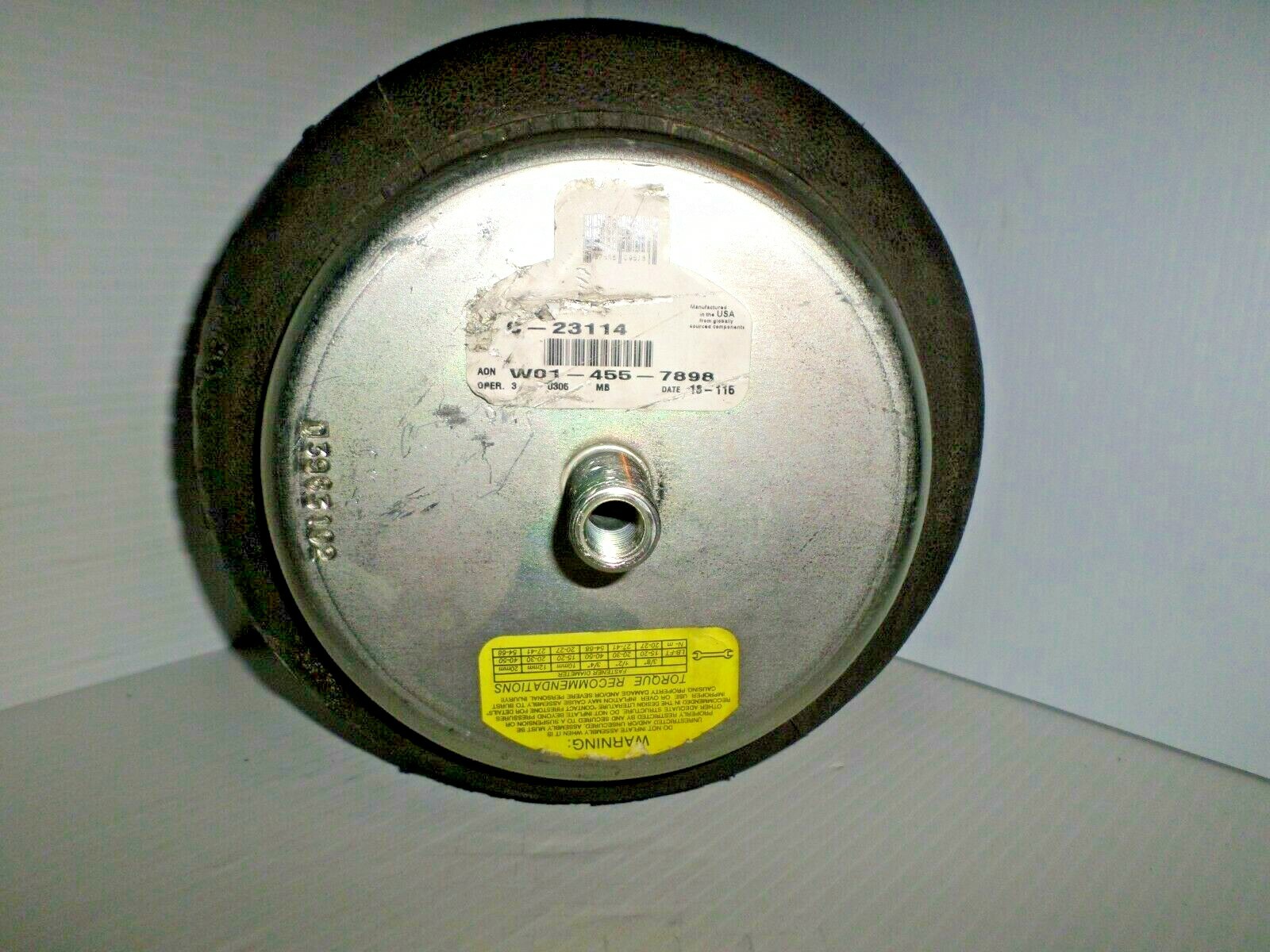 👀 NEW FIRESTONE W01-455-7898 Airide Air Spring BELLOWS AIRSPRING HENDRICKSON NO