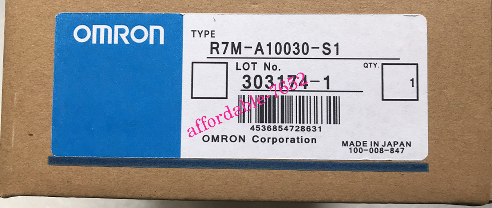 NEW Omron R7M-A10030-S1 Servo Motor DHL or FedEx