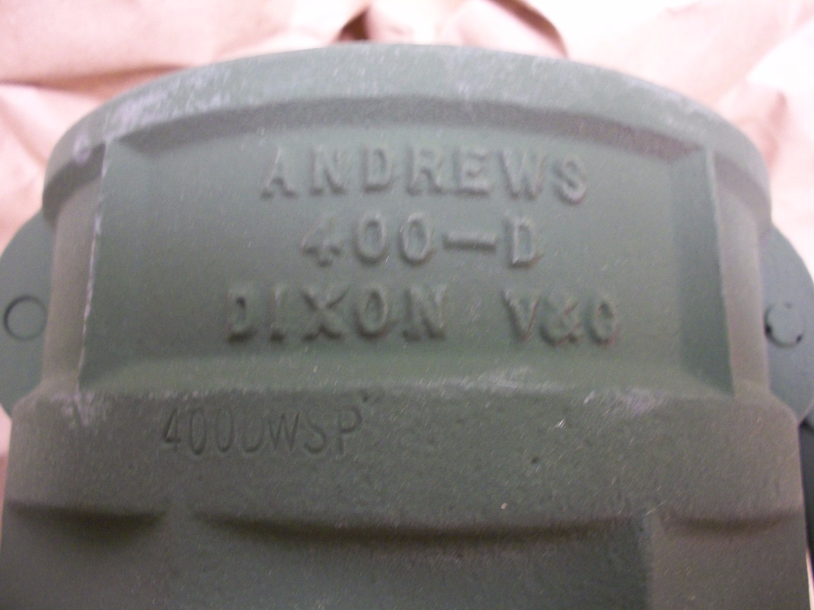 Military vehicle straight adapter by GIL Inc. G-3185 4730-01-187-5292